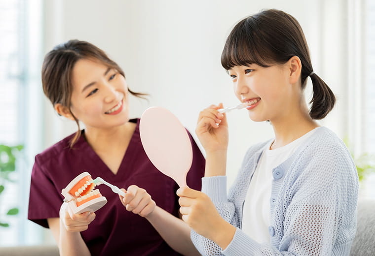 痛くなる前に健康のために通う歯科