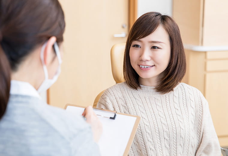患者さまに寄り添った一人ひとりに合ったカウンセリングを実施